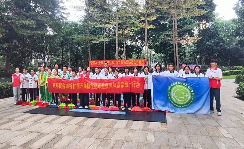 青春勇担当，校团委组织志愿者助力社区“两热”防控